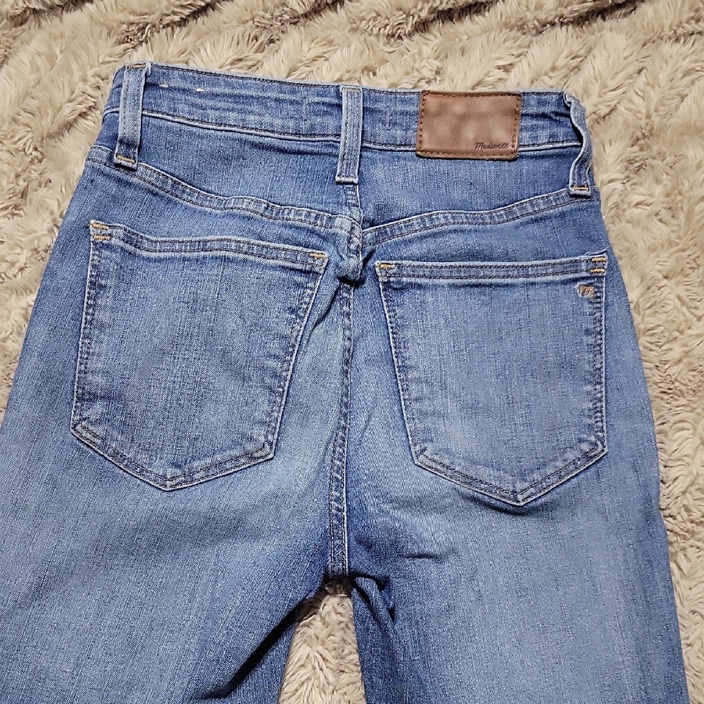 🌞Madewell Women's Curvy High Rise Blue Jeans 24 - Picture 8 of 8
